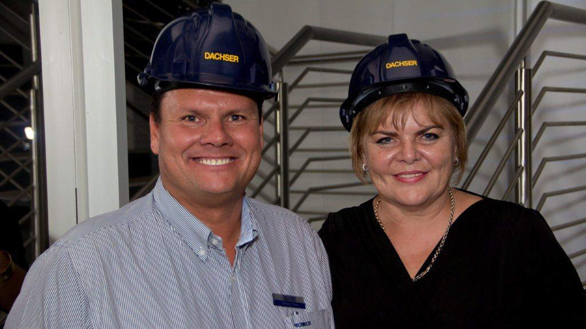 From left: Detlev Duve, Managing Director DACHSER South Africa, and Sera Fineberg, Branch Manager Air and Sea Logistics DACHSER South Africa